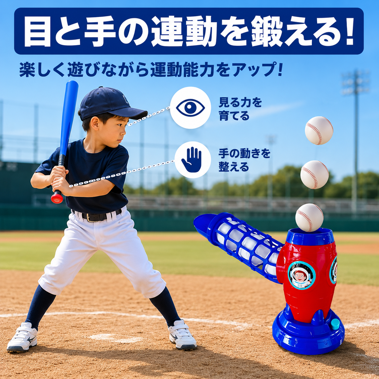 HomeRun™ | 遊びながら、運動能力を育てる